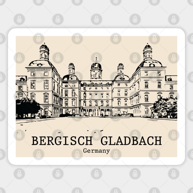 Bergisch Gladbach - Germany Magnet by Lakeric